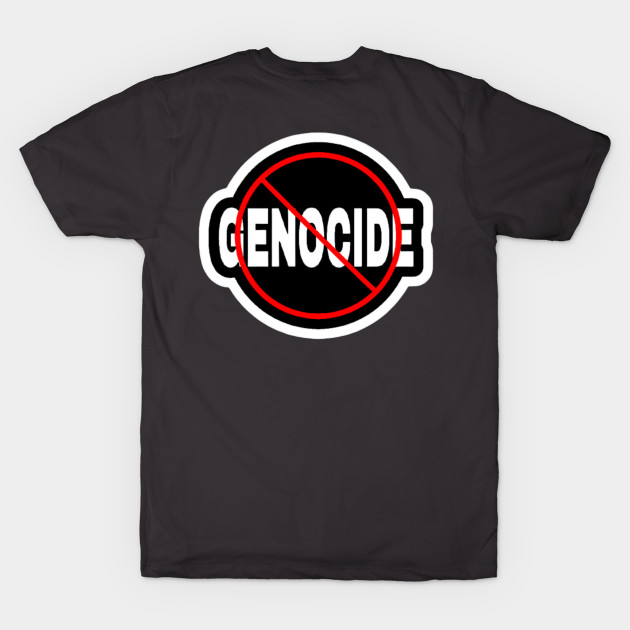 🚫 GENOCIDE - Sticker - Double-sided by SubversiveWare